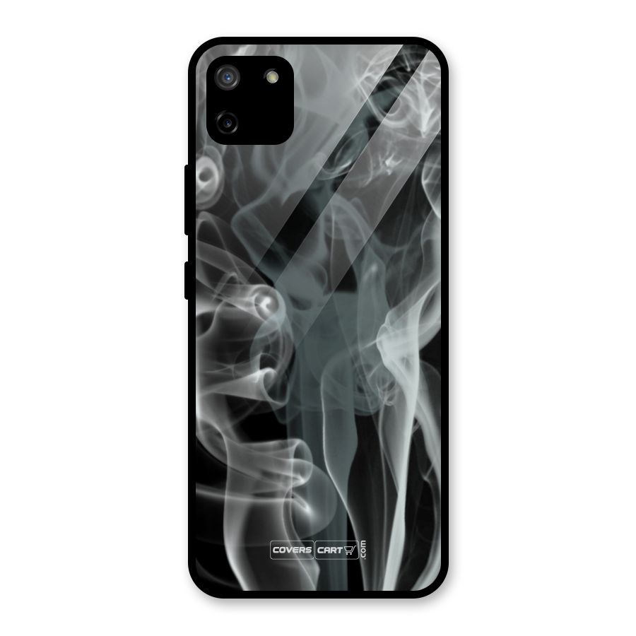 Dense Smoke Glass Back Case for Realme C11