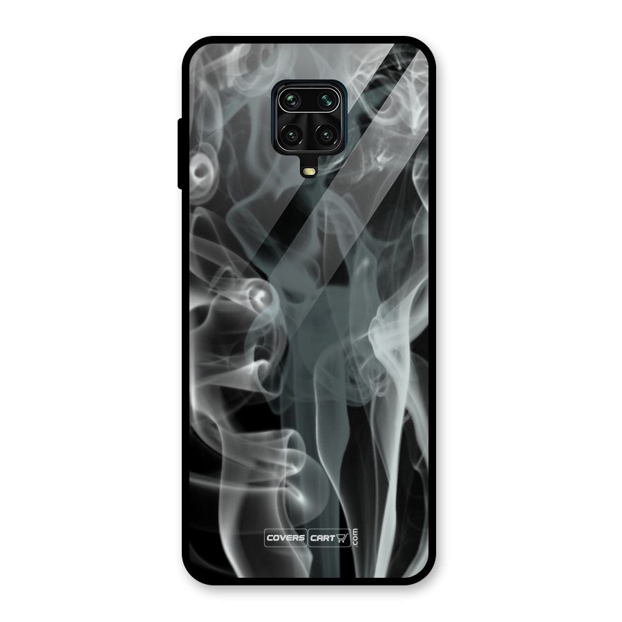 Dense Smoke Glass Back Case for Redmi Note 10 Lite
