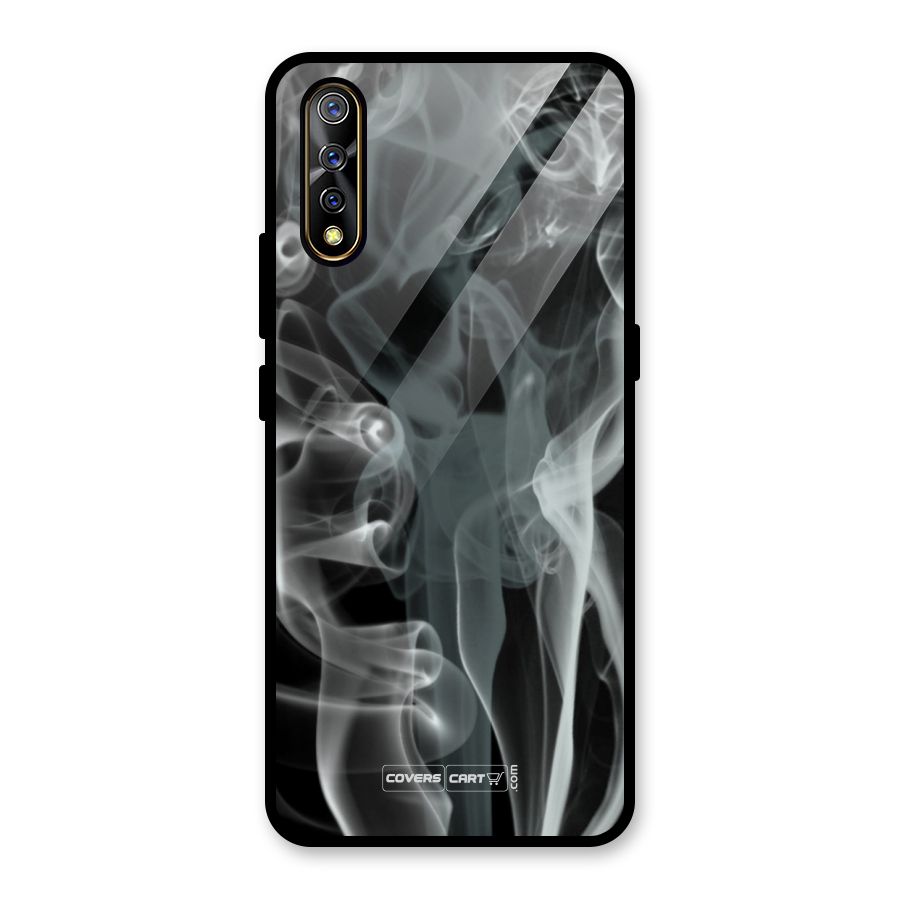 Dense Smoke Glass Back Case for Vivo S1