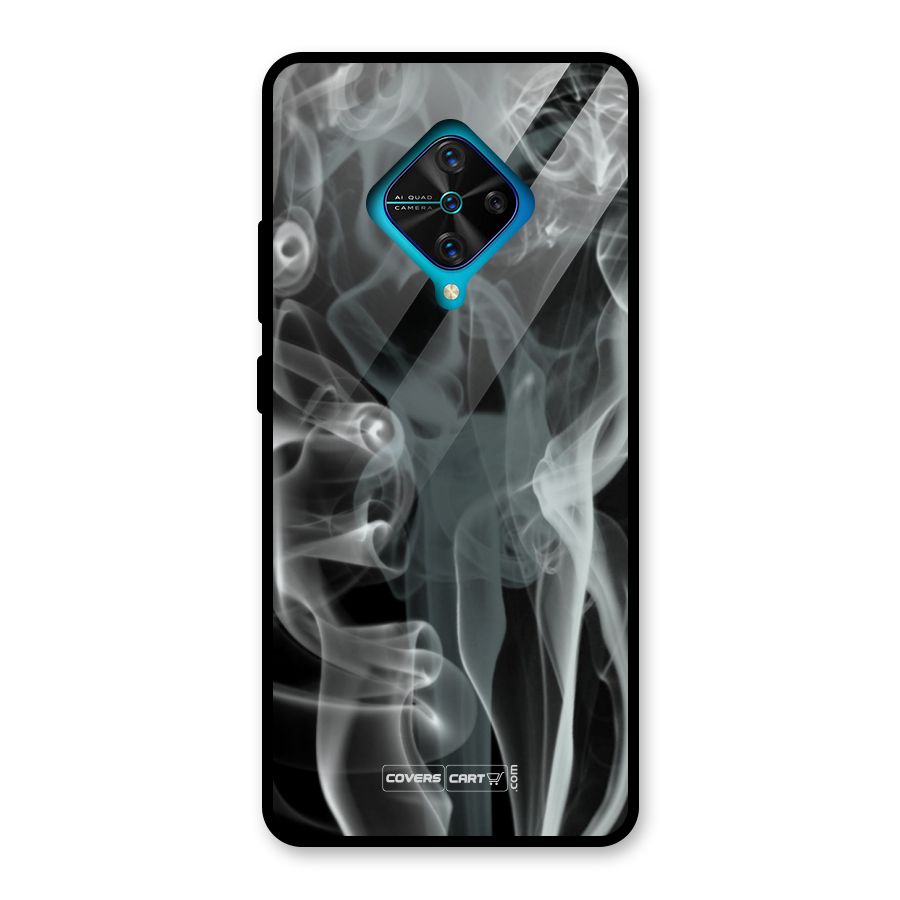 Dense Smoke Glass Back Case for Vivo S1 Pro