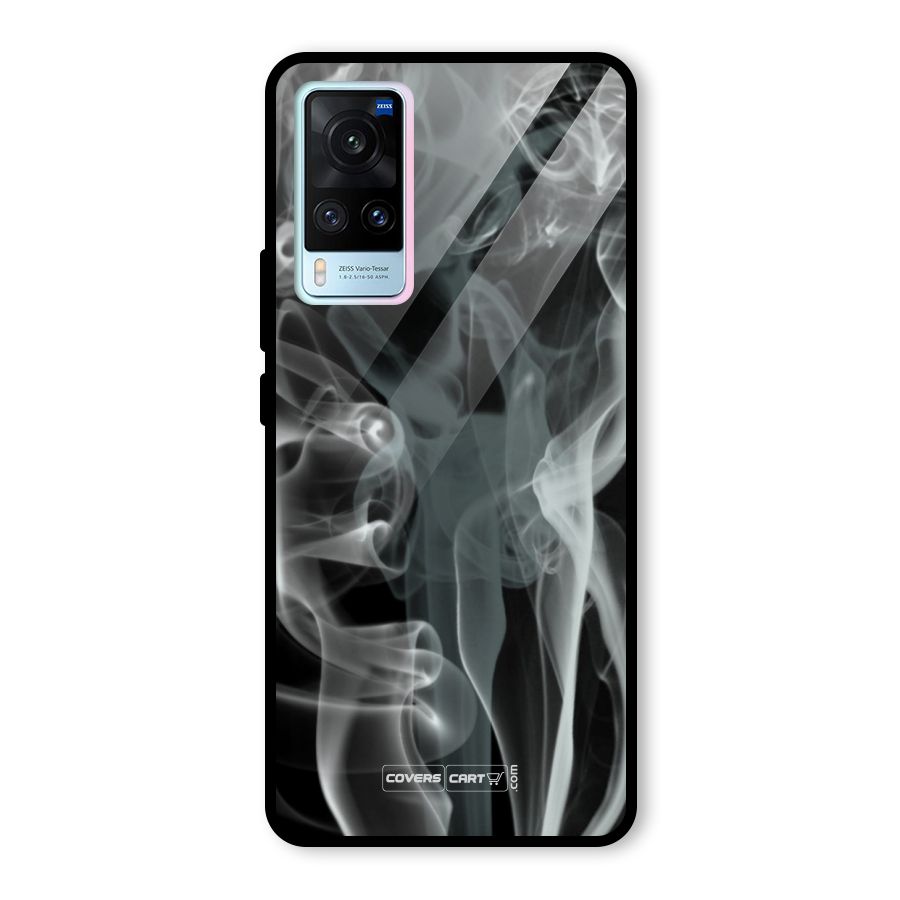 Dense Smoke Glass Back Case for Vivo X60