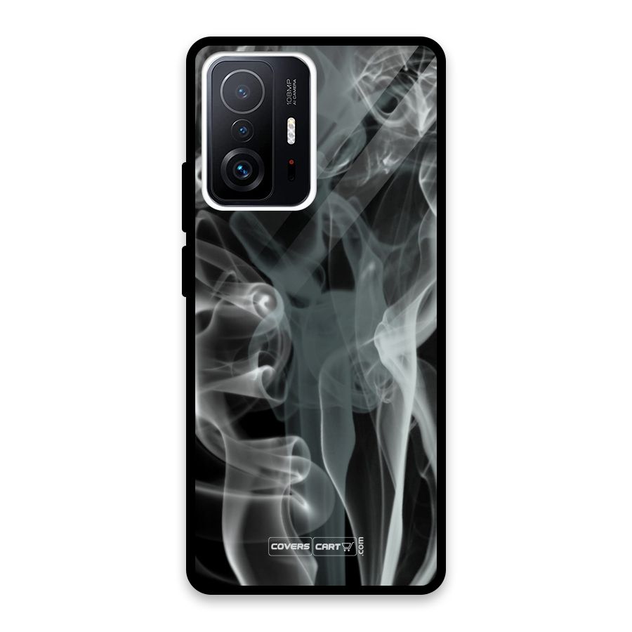 Dense Smoke Glass Back Case for Xiaomi 11T Pro