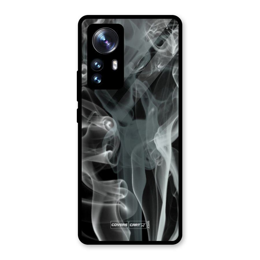 Dense Smoke Glass Back Case for Xiaomi 12 Pro