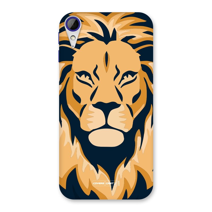 Designer Lion Back Case for Desire 830
