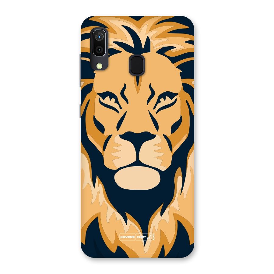 Designer Lion Back Case for Galaxy A30