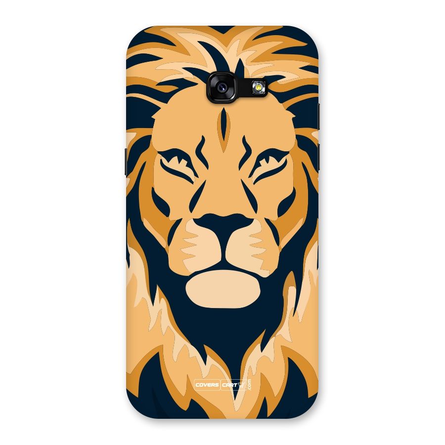 Designer Lion Back Case for Galaxy A5 2017