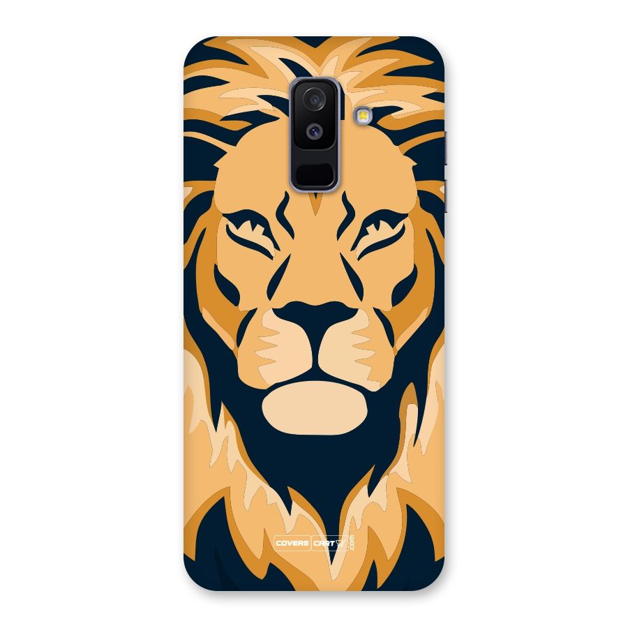 Designer Lion Back Case for Galaxy A6 Plus