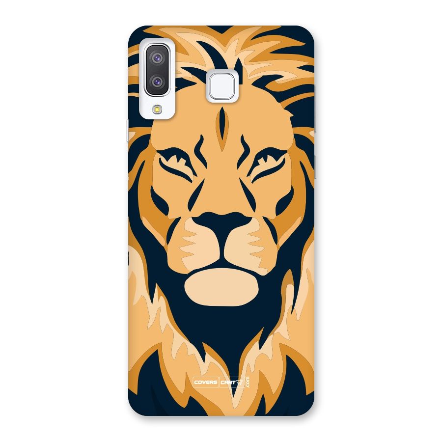 Designer Lion Back Case for Galaxy A8 Star