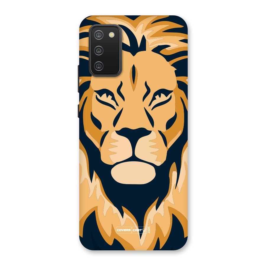 Designer Lion Back Case for Galaxy M02s