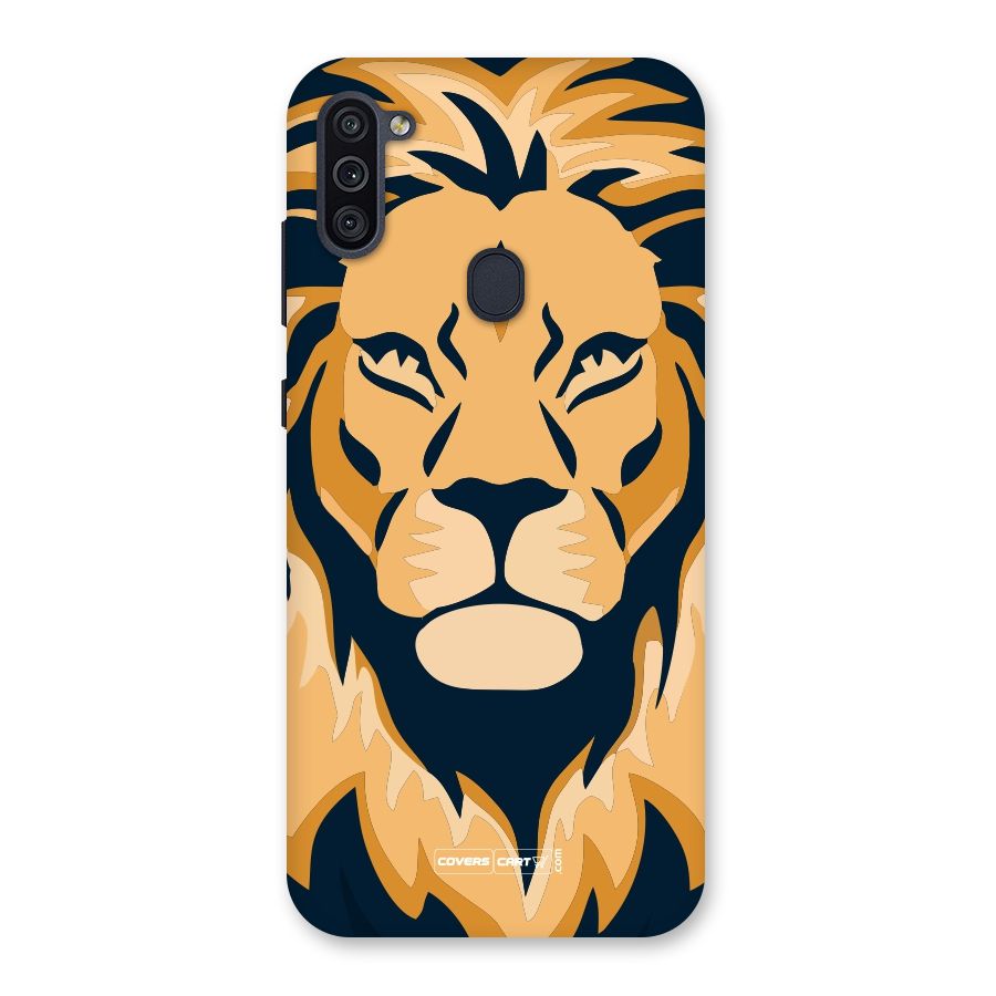 Designer Lion Back Case for Galaxy M11