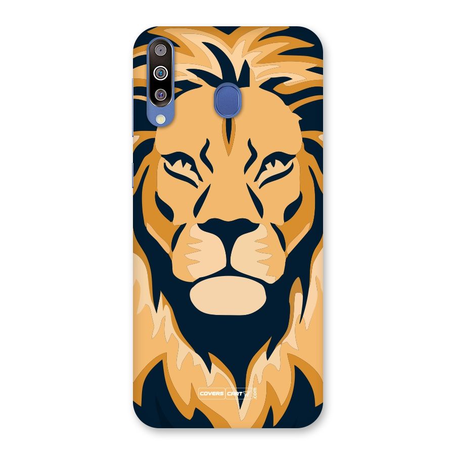 Designer Lion Back Case for Galaxy M30