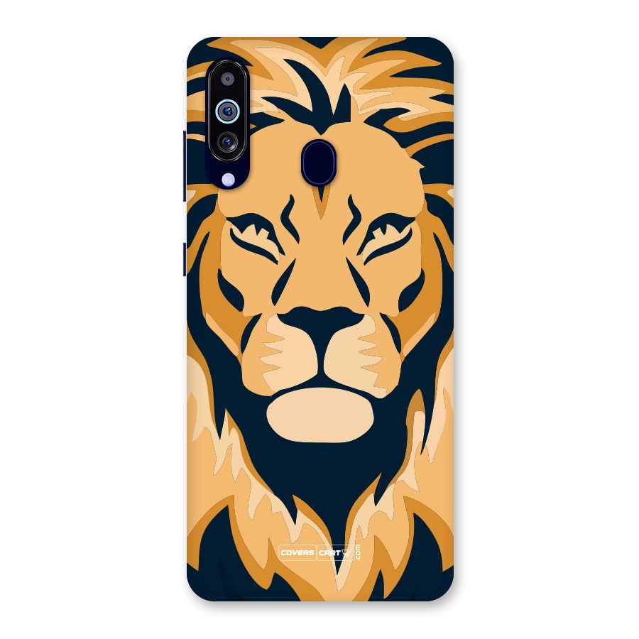 Designer Lion Back Case for Galaxy M40