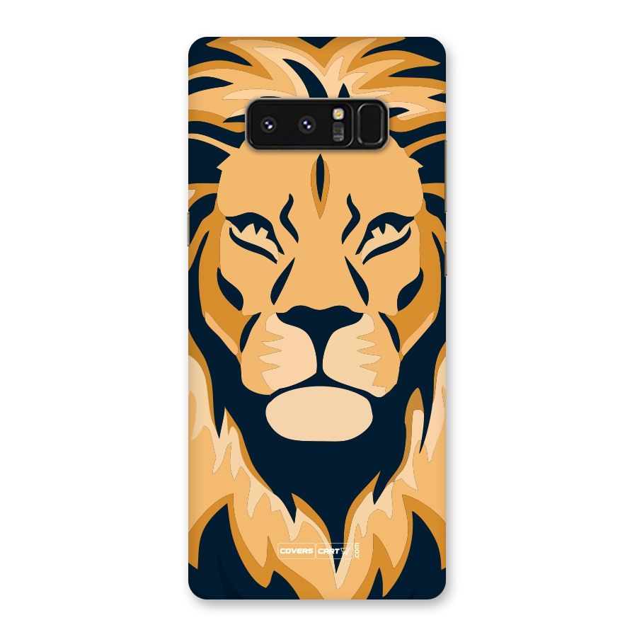 Designer Lion Back Case for Galaxy Note 8