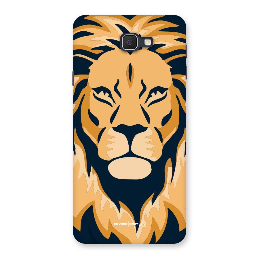 Designer Lion Back Case for Galaxy On7 2016