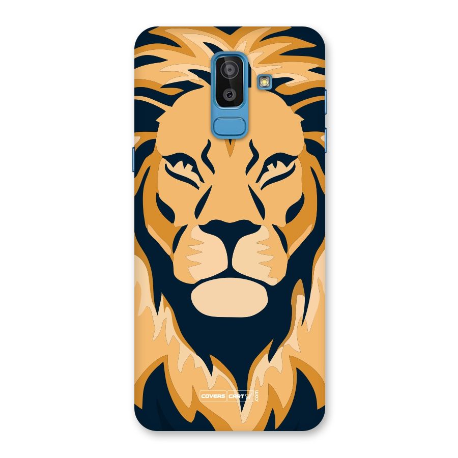 Designer Lion Back Case for Galaxy On8 (2018)