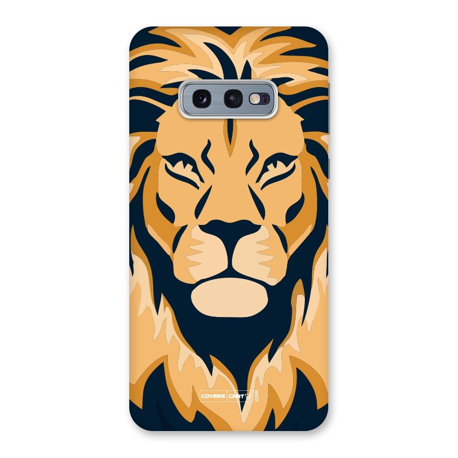 Designer Lion Back Case for Galaxy S10e
