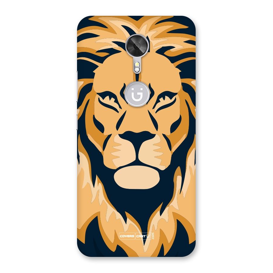 Designer Lion Back Case for Gionee A1