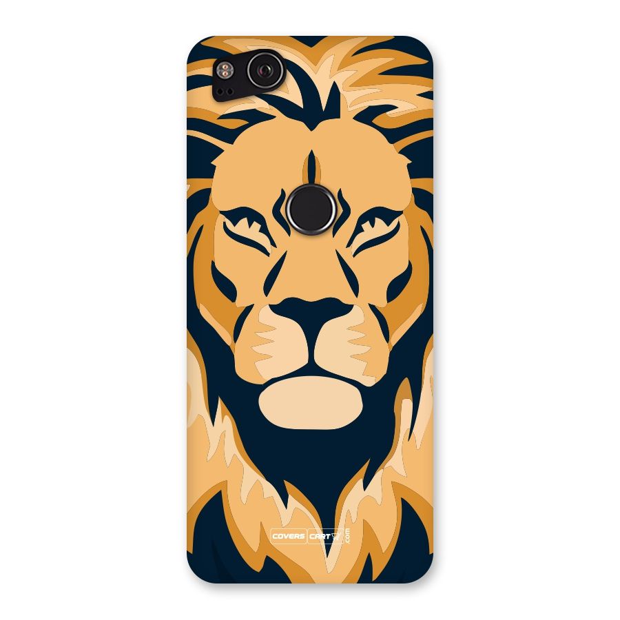 Designer Lion Back Case for Google Pixel 2