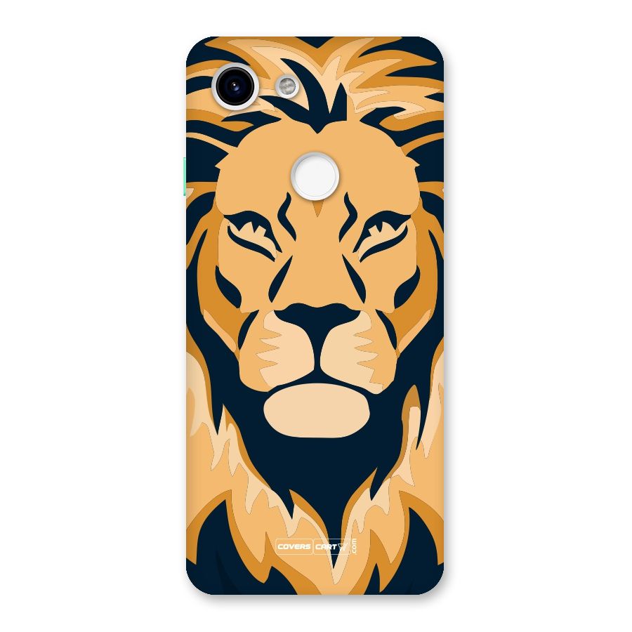 Designer Lion Back Case for Google Pixel 3
