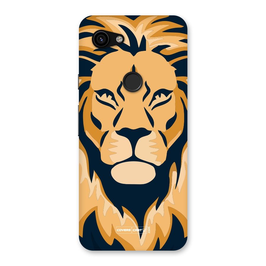 Designer Lion Back Case for Google Pixel 3a