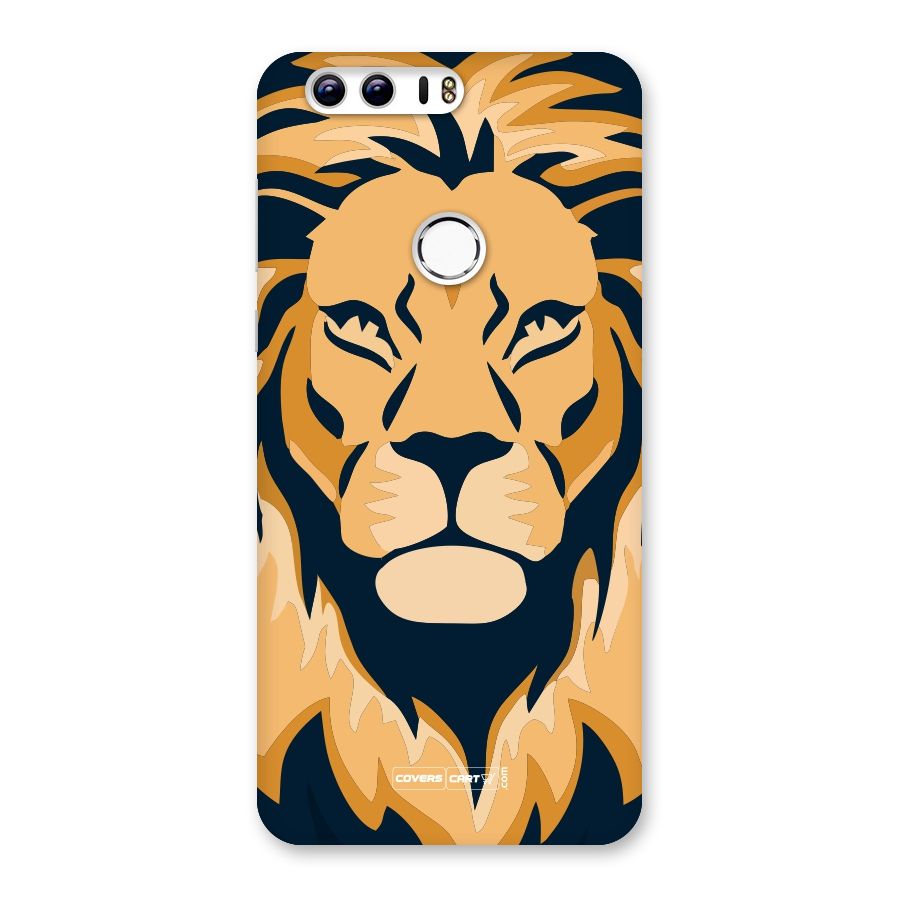 Designer Lion Back Case for Honor 8