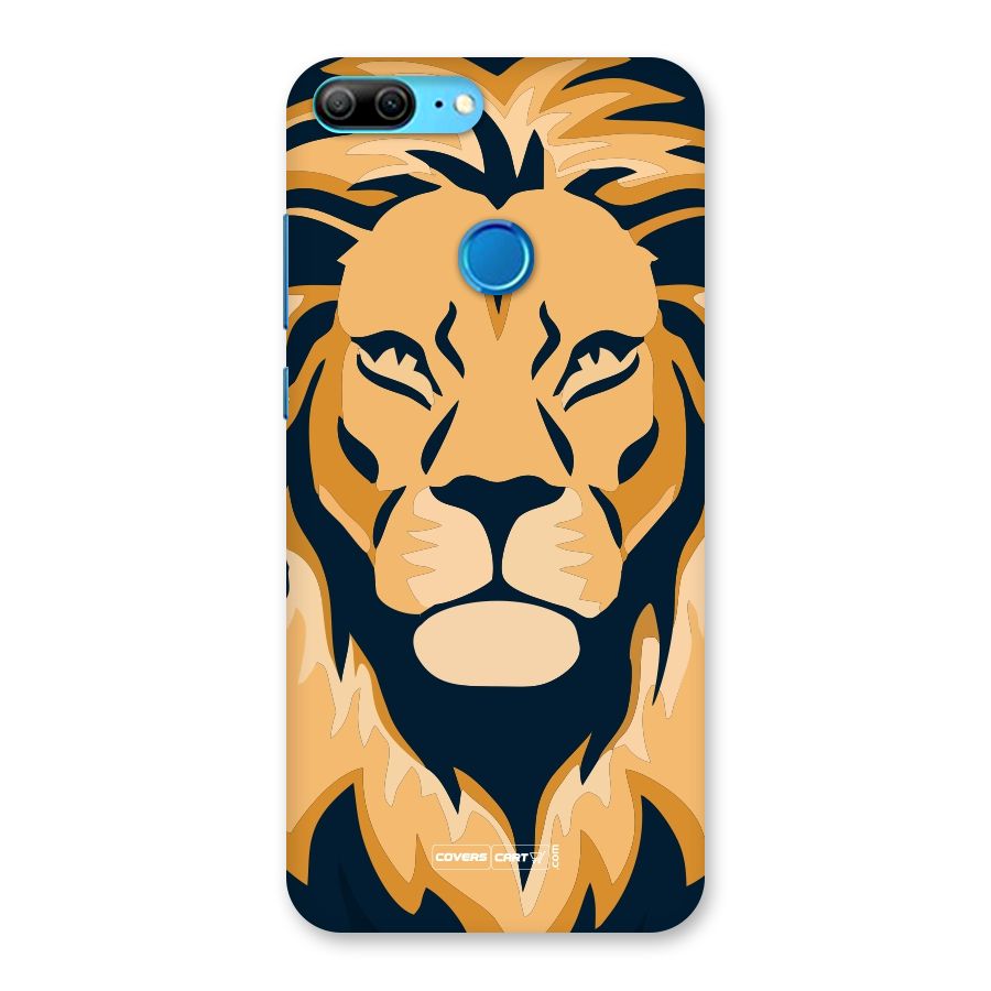 Designer Lion Back Case for Honor 9 Lite