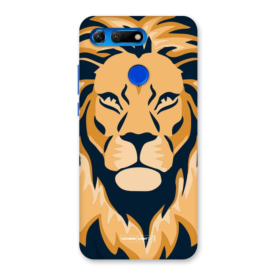 Designer Lion Back Case for Honor View 20