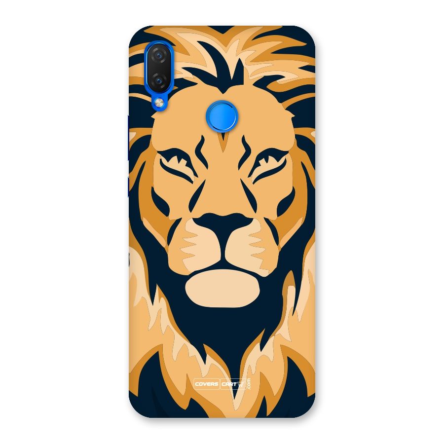 Designer Lion Back Case for Huawei P Smart+