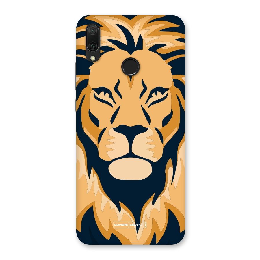 Designer Lion Back Case for Huawei Y9 (2019)