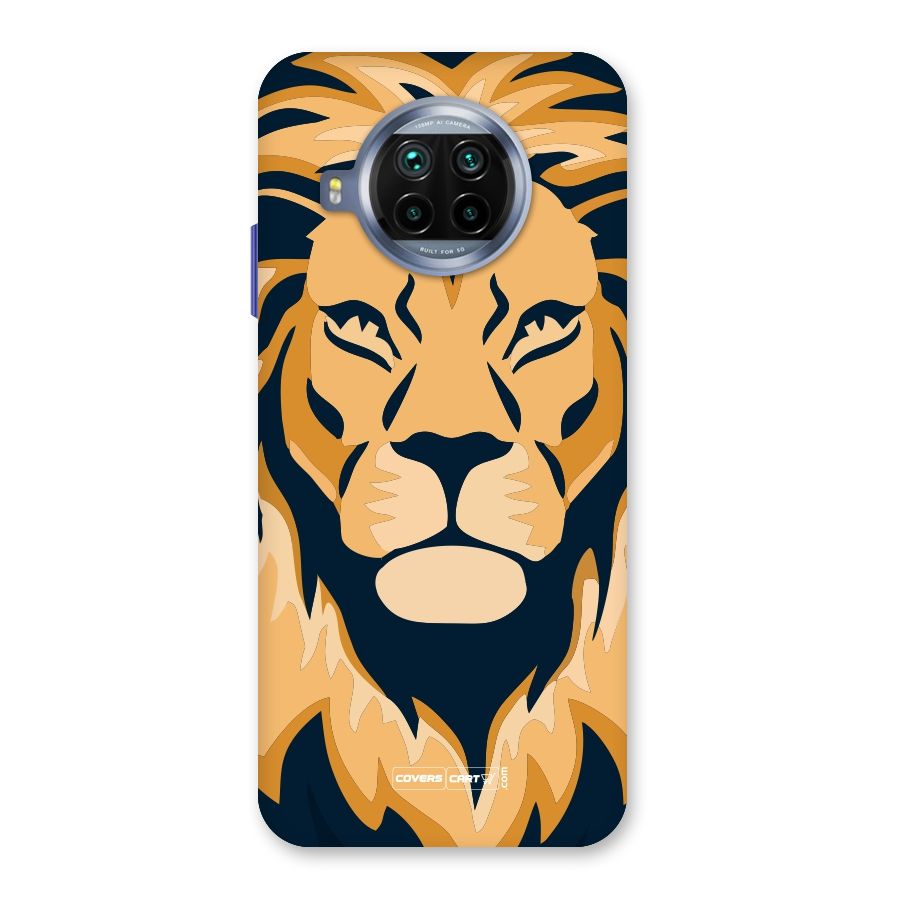 Designer Lion Back Case for Mi 10i