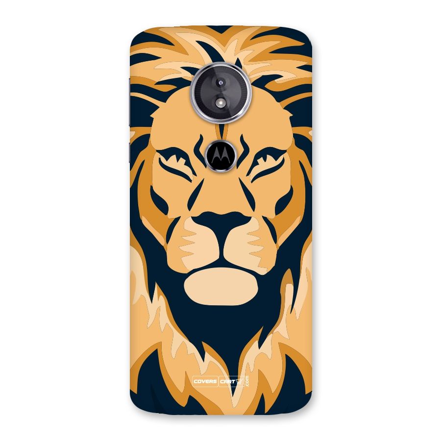 Designer Lion Back Case for Moto E5