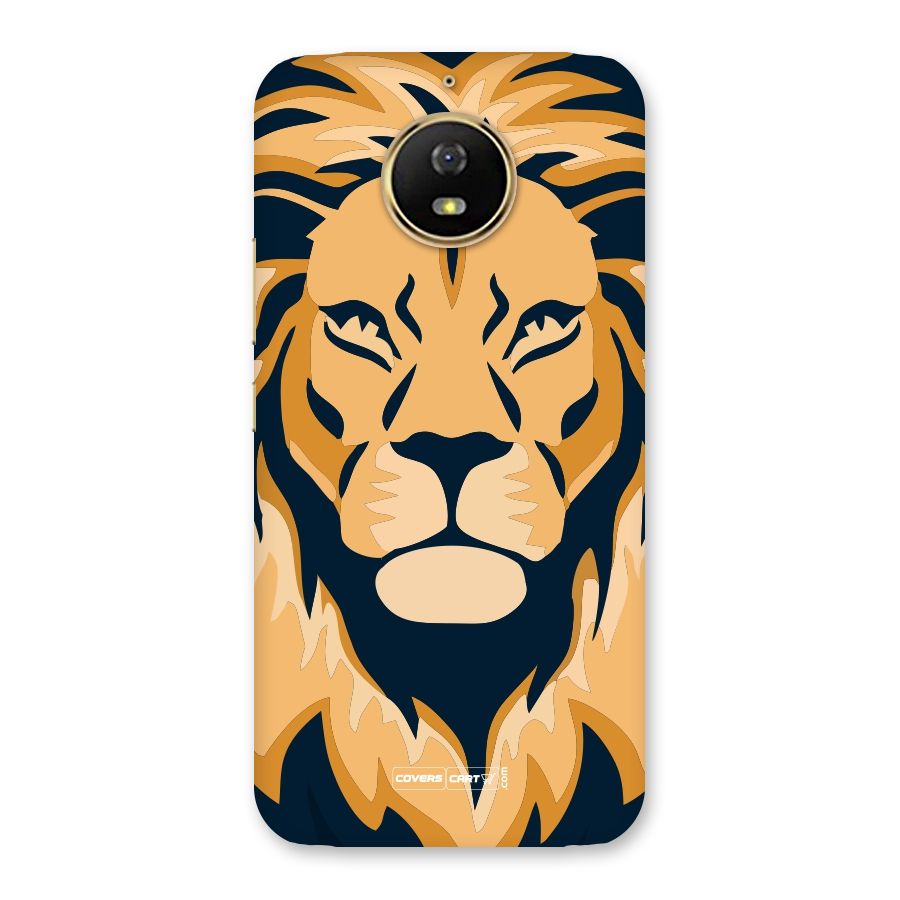 Designer Lion Back Case for Moto G5s