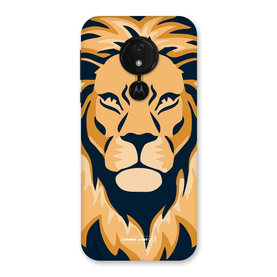 Designer Lion Back Case for Moto G7 Power
