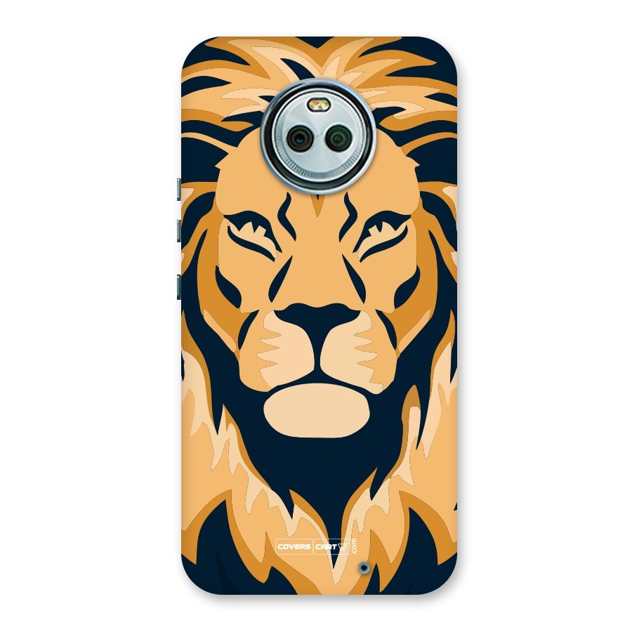 Designer Lion Back Case for Moto X4