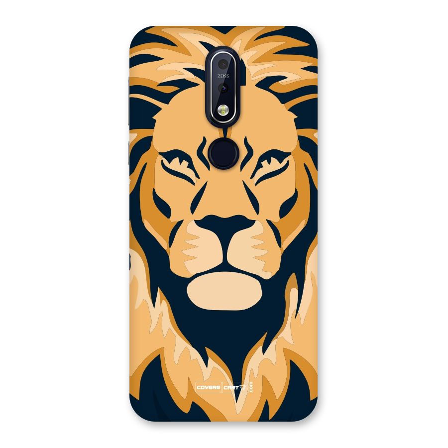 Designer Lion Back Case for Nokia 7.1