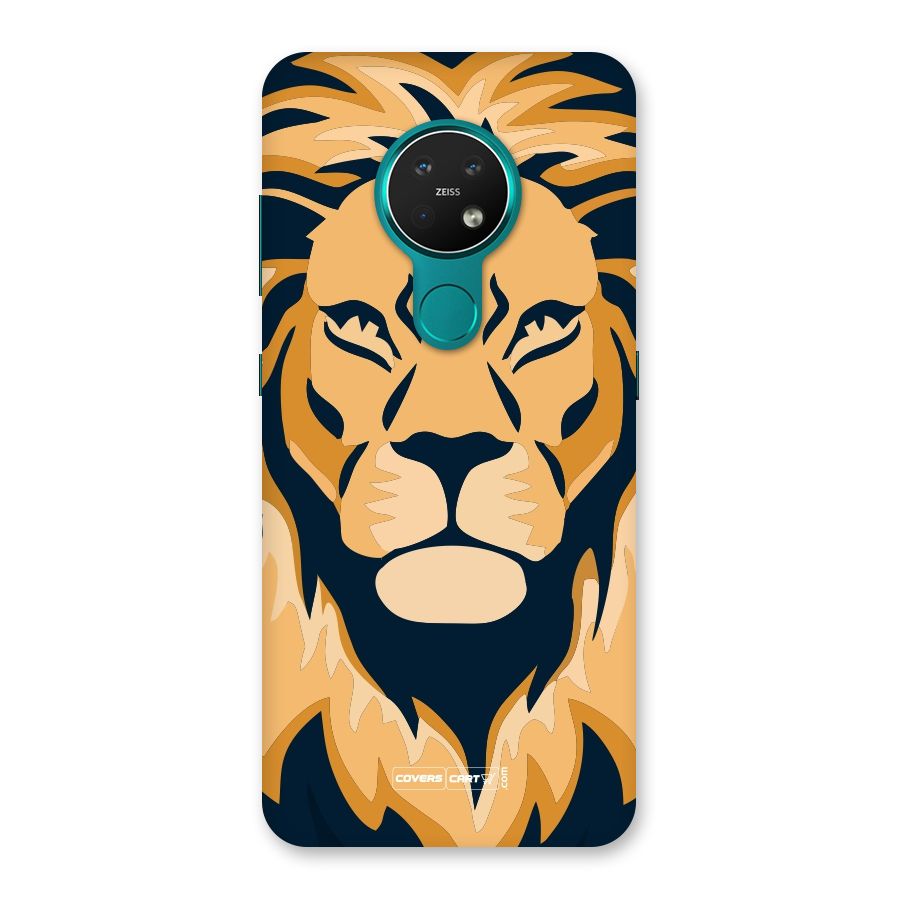 Designer Lion Back Case for Nokia 7.2
