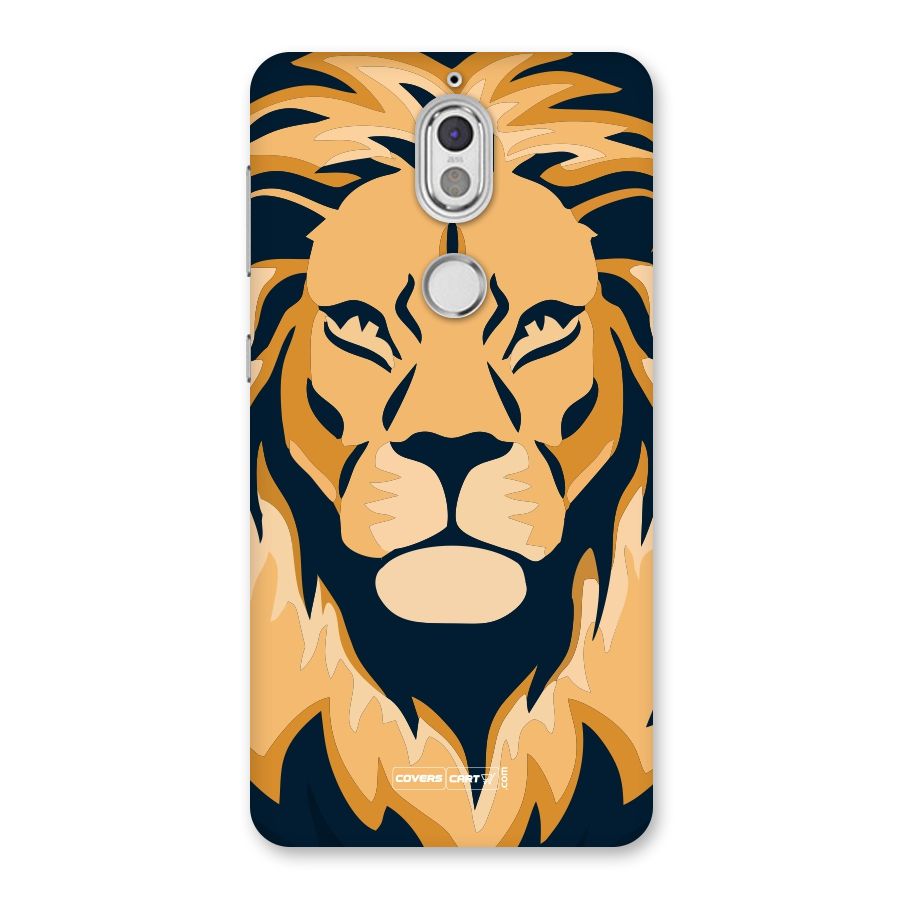 Designer Lion Back Case for Nokia 7