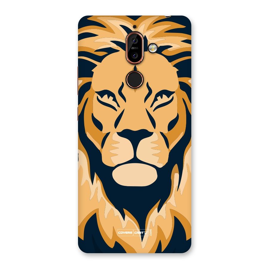 Designer Lion Back Case for Nokia 7 Plus