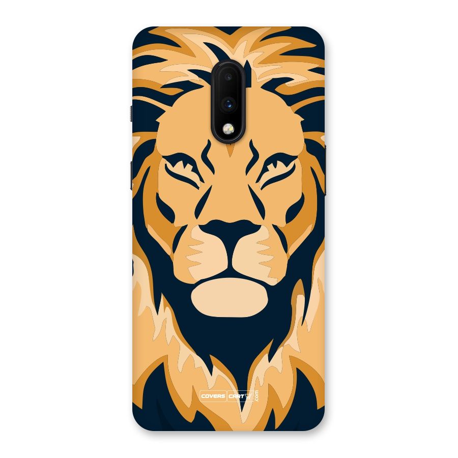 Designer Lion Back Case for OnePlus 7