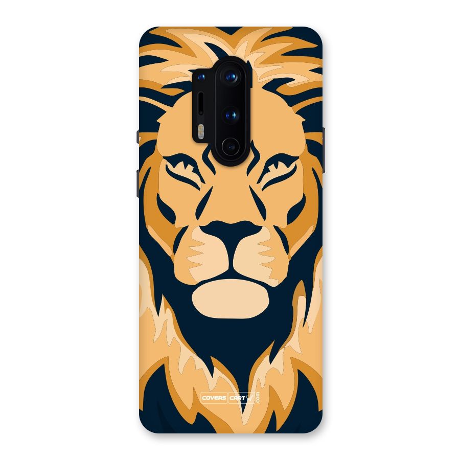 Designer Lion Back Case for OnePlus 8 Pro