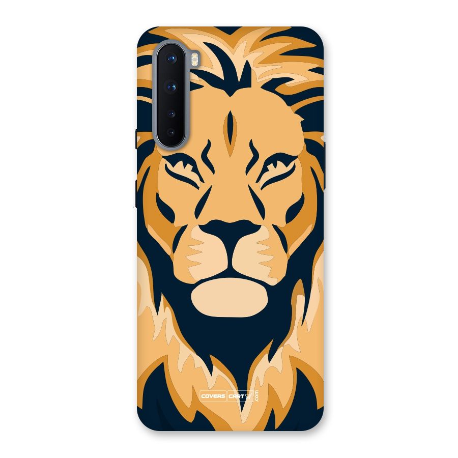 Designer Lion Back Case for OnePlus Nord