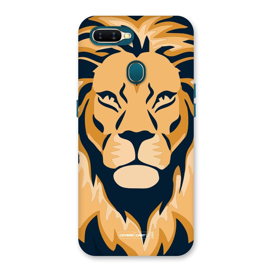 Designer Lion Back Case for Oppo A11k