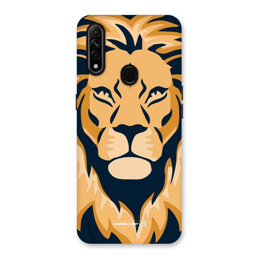 Designer Lion Back Case for Oppo A31