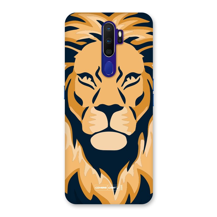 Designer Lion Back Case for Oppo A9 (2020)