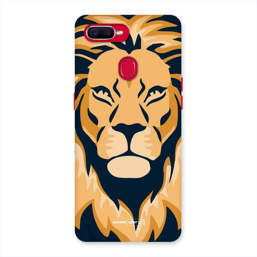 Designer Lion Back Case for Oppo F9 Pro