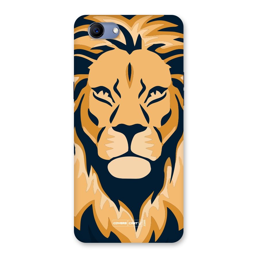 Designer Lion Back Case for Oppo Realme 1