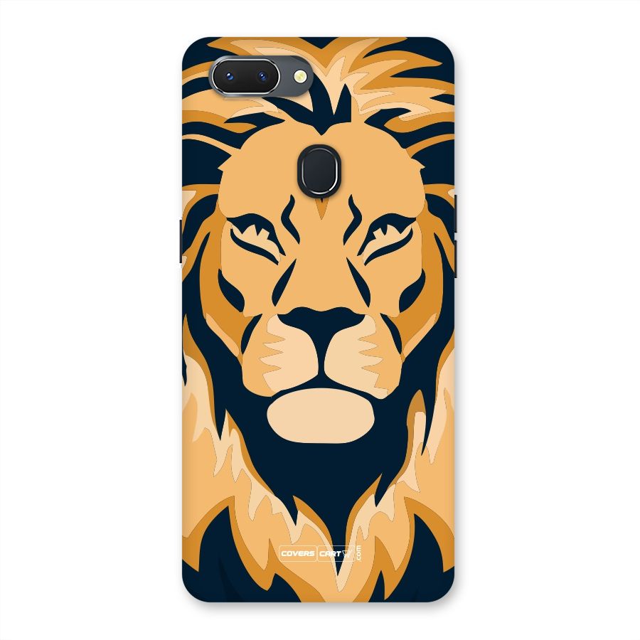 Designer Lion Back Case for Oppo Realme 2
