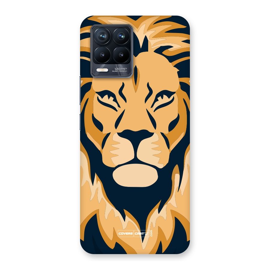Designer Lion Back Case for Realme 8 Pro