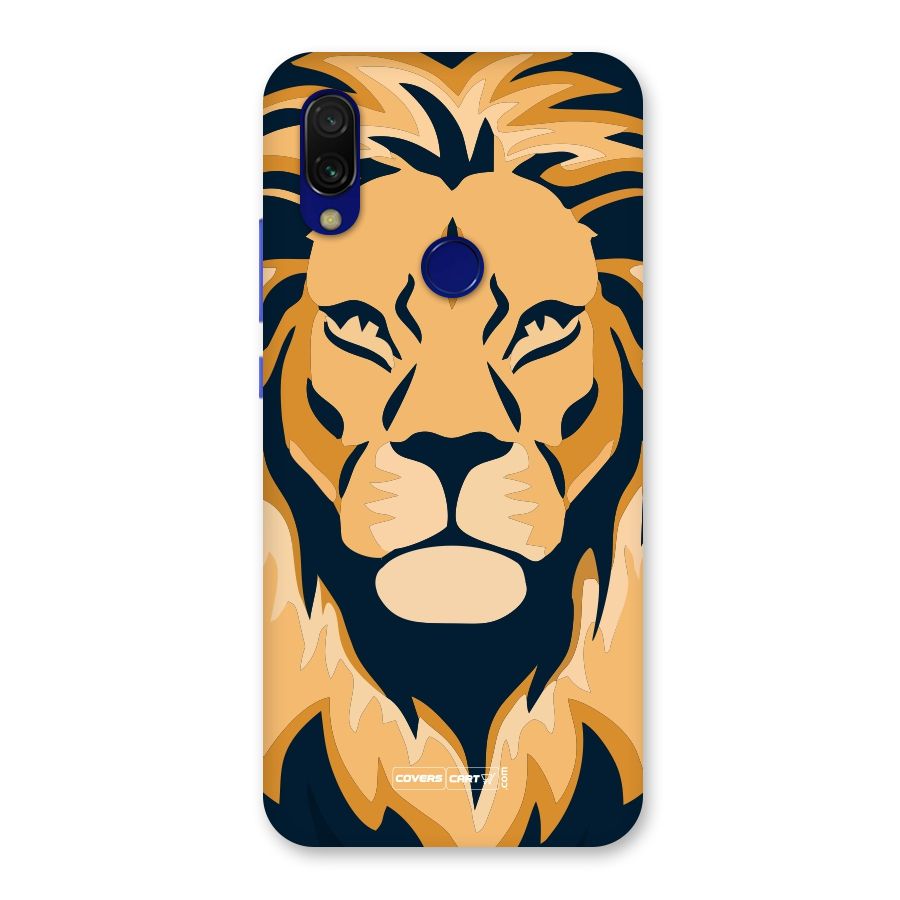 Designer Lion Back Case for Redmi 7