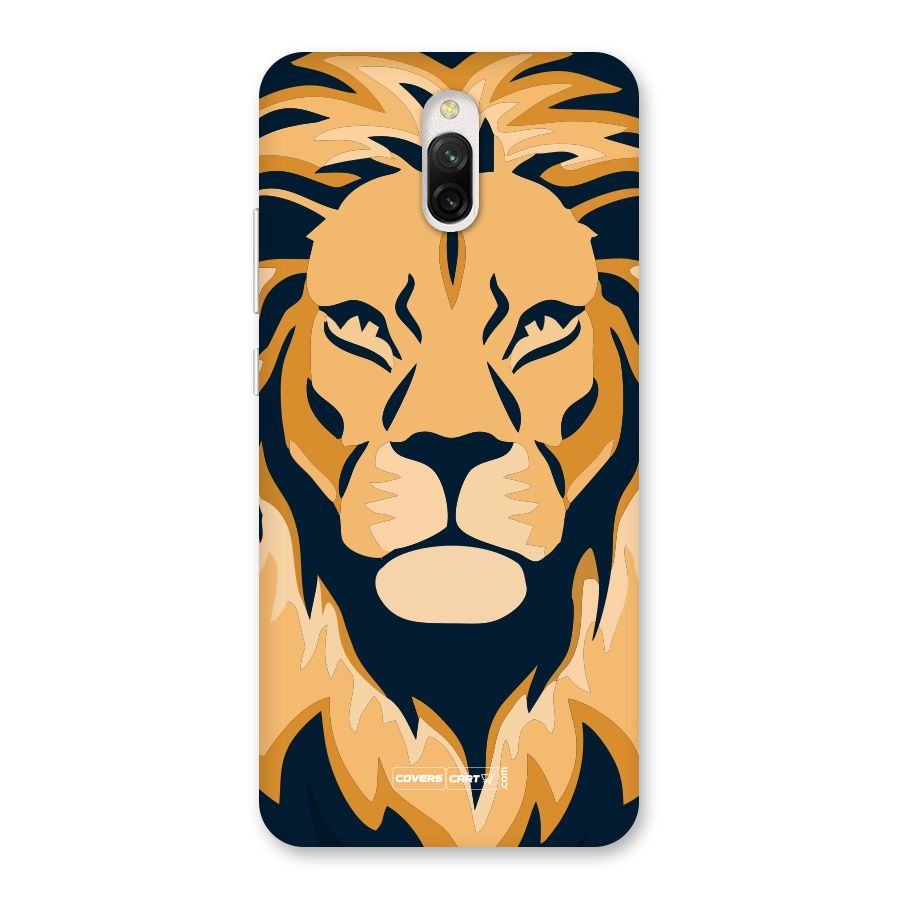 Designer Lion Back Case for Redmi 8A Dual